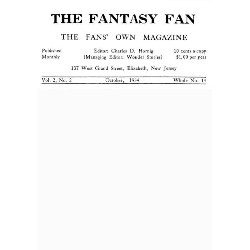 The Fantasy Fan, том 2,...