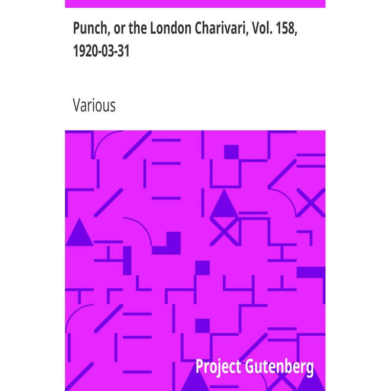 Punch, or the London...