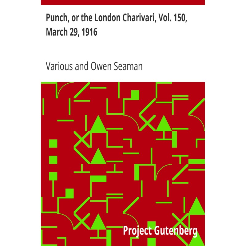 Punch, or the London...