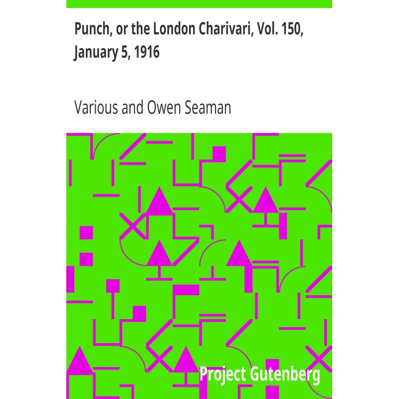 Punch, or the London...