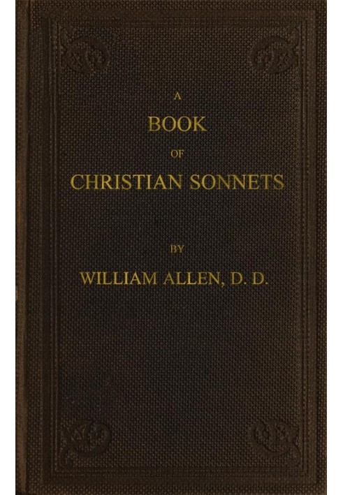 A Book of Christian Sonnets