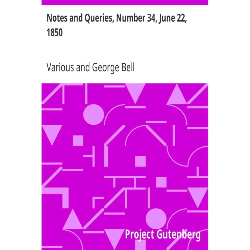 Notes and Queries, Number...