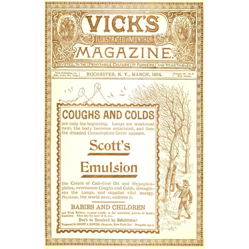 Vick's Illustrated Monthly...