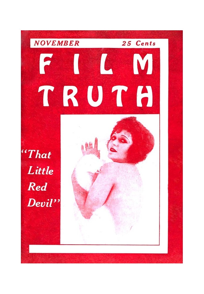 Film Truth; November, 1920