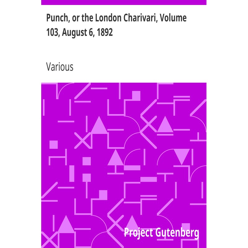 Punch, or the London...