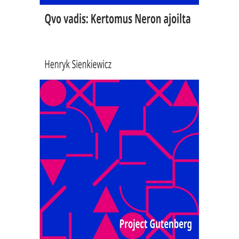 Quo vadis: A story from the...