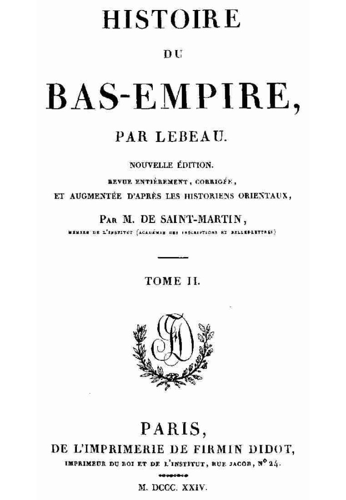 History of the Late Empire. Volume 02