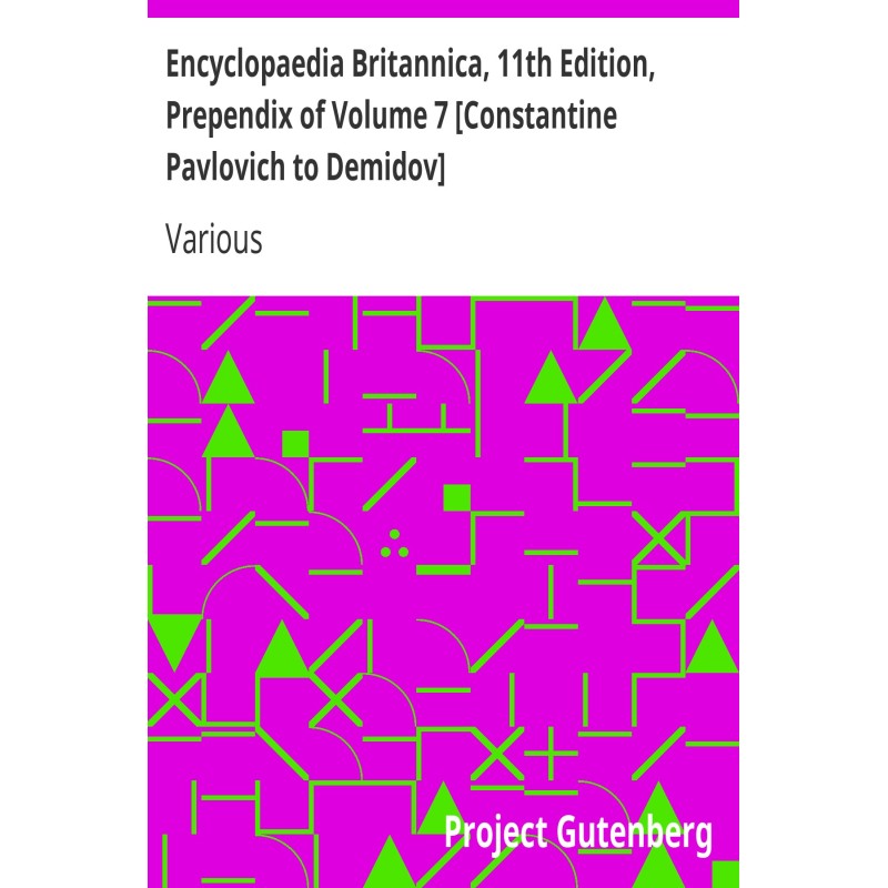 Encyclopaedia Britannica,...