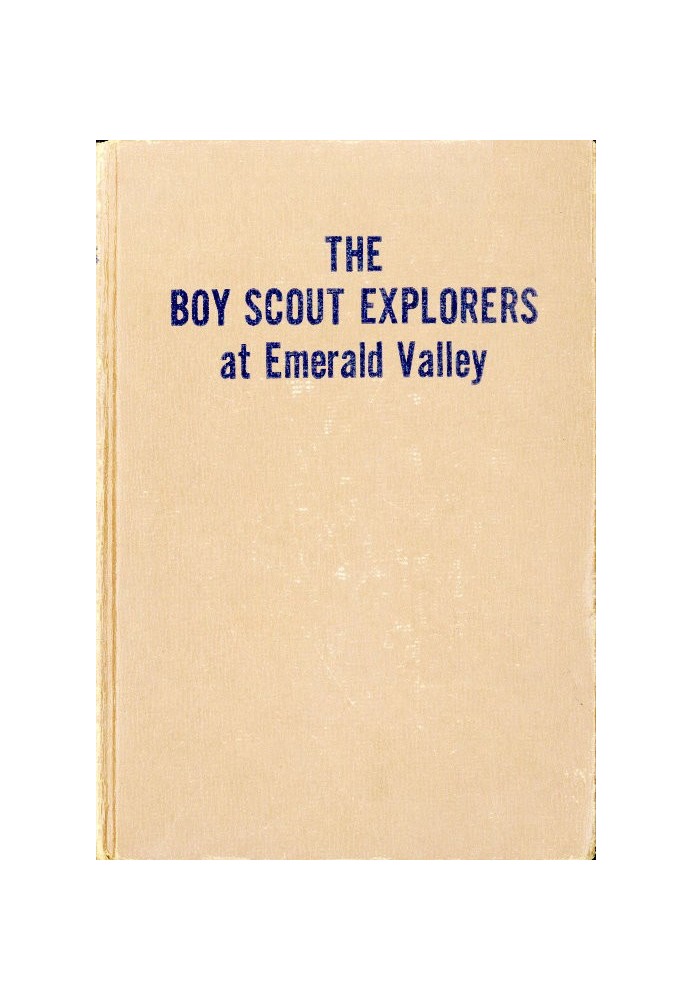 Boy Scout Explorers at Emerald Valley