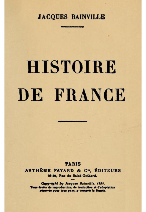 History of France