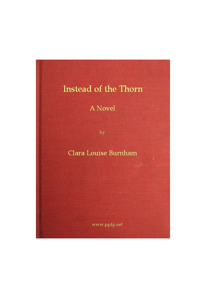 Instead of the Thorn: A Novel