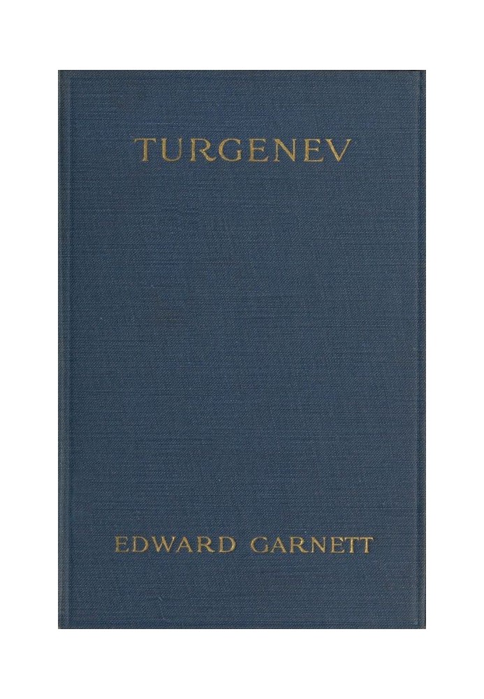 Turgenev: A Study