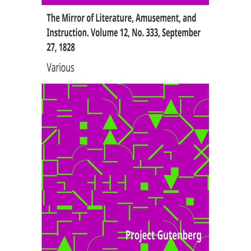 The Mirror of Literature,...