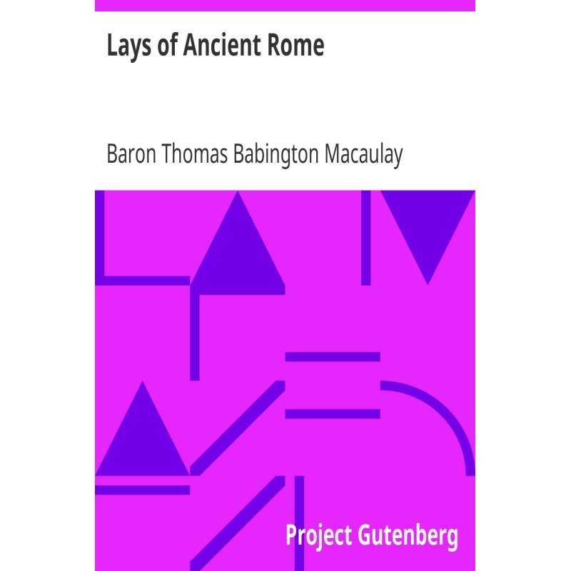 Lays of Ancient Rome