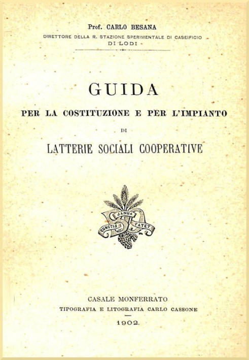 Guide for the establishment and establishment of cooperative social dairies