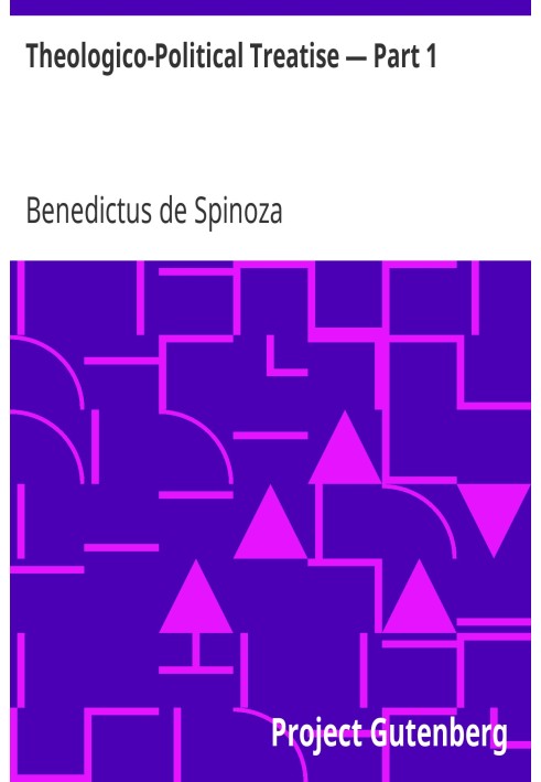 Богословсько-політичний трактат — Частина 1