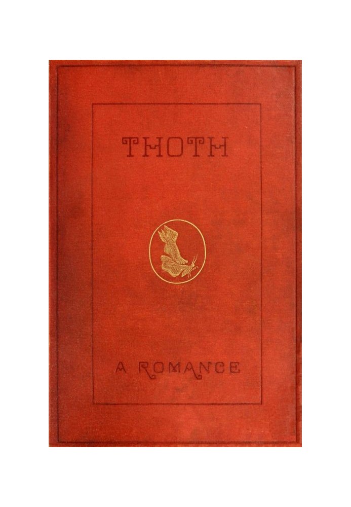 Thoth: A Romance