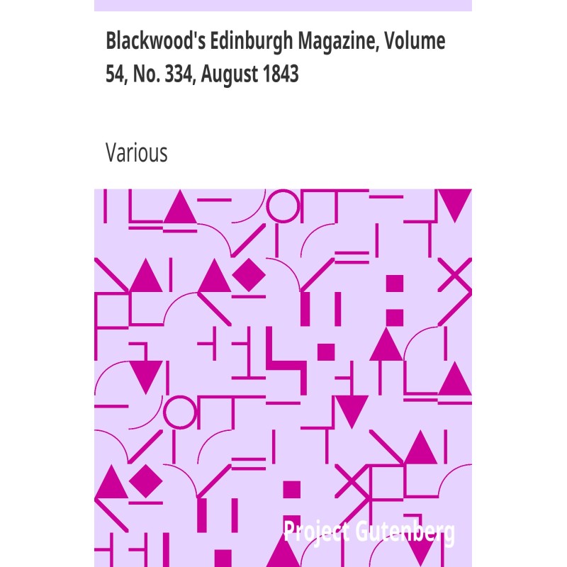 Blackwood's Edinburgh...