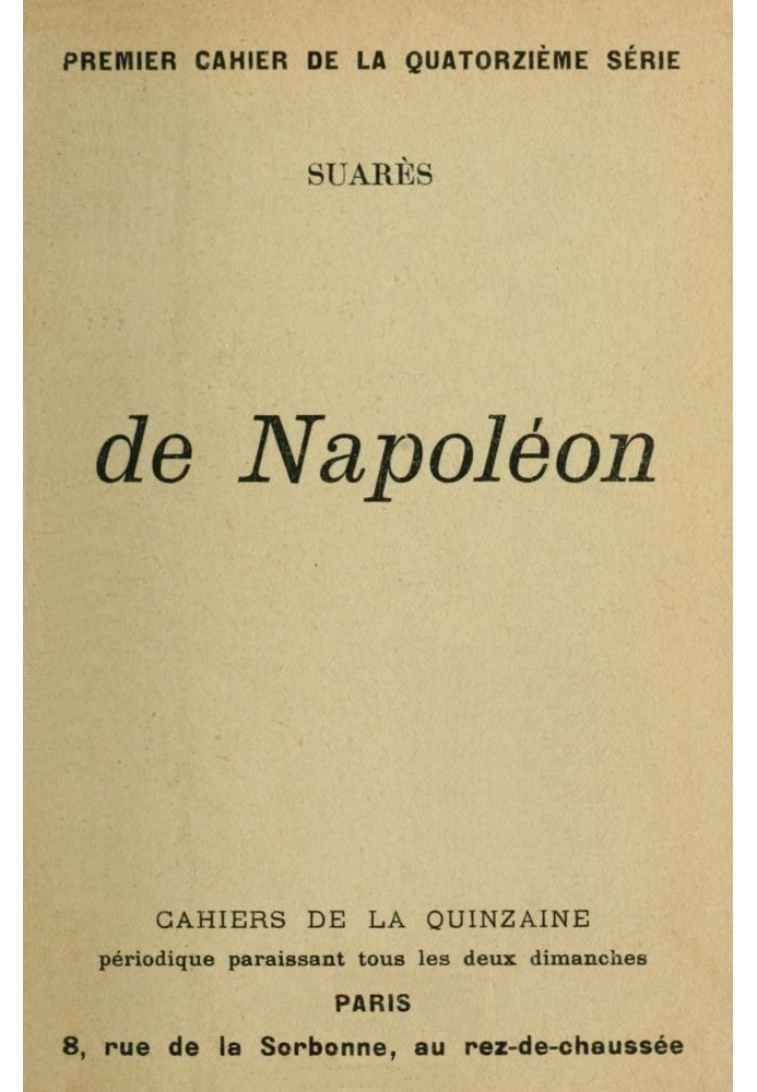 From Napoleon