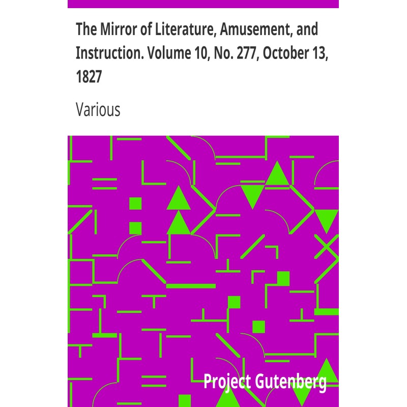 The Mirror of Literature,...