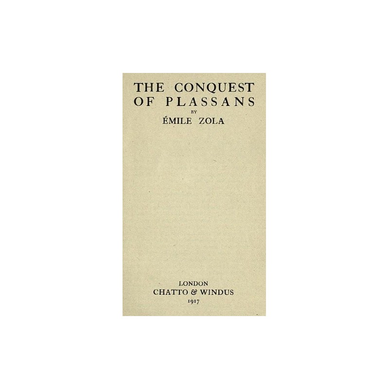 The Conquest of Plassans...