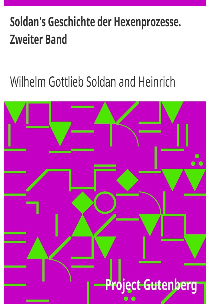 История Солдана о процессах над ведьмами. Второй том