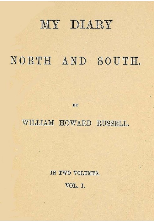 My Diary: North and South (vol. 1 of 2)