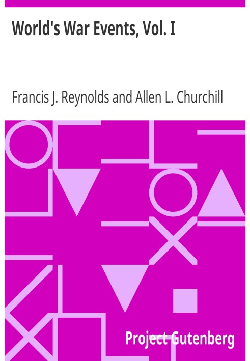 Події світової війни, том. я