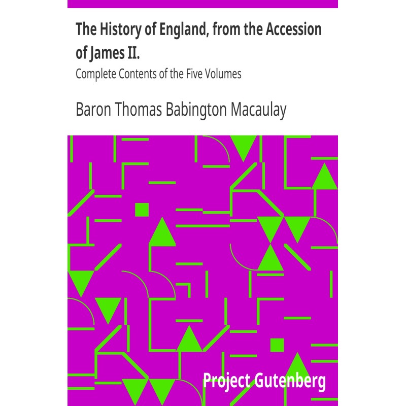 The History of England,...
