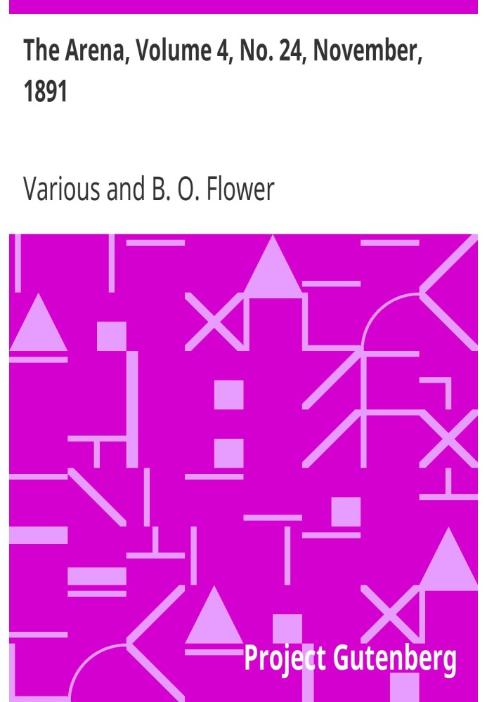 Арена, том 4, № 24, листопад 1891 р