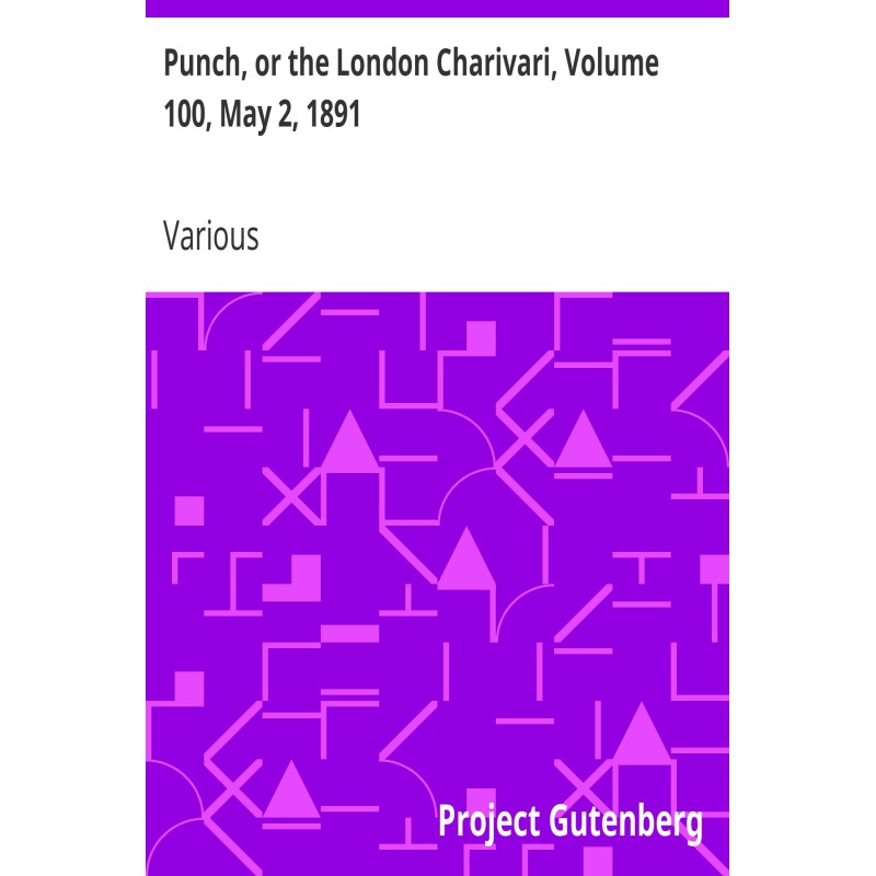 Punch, or the London...