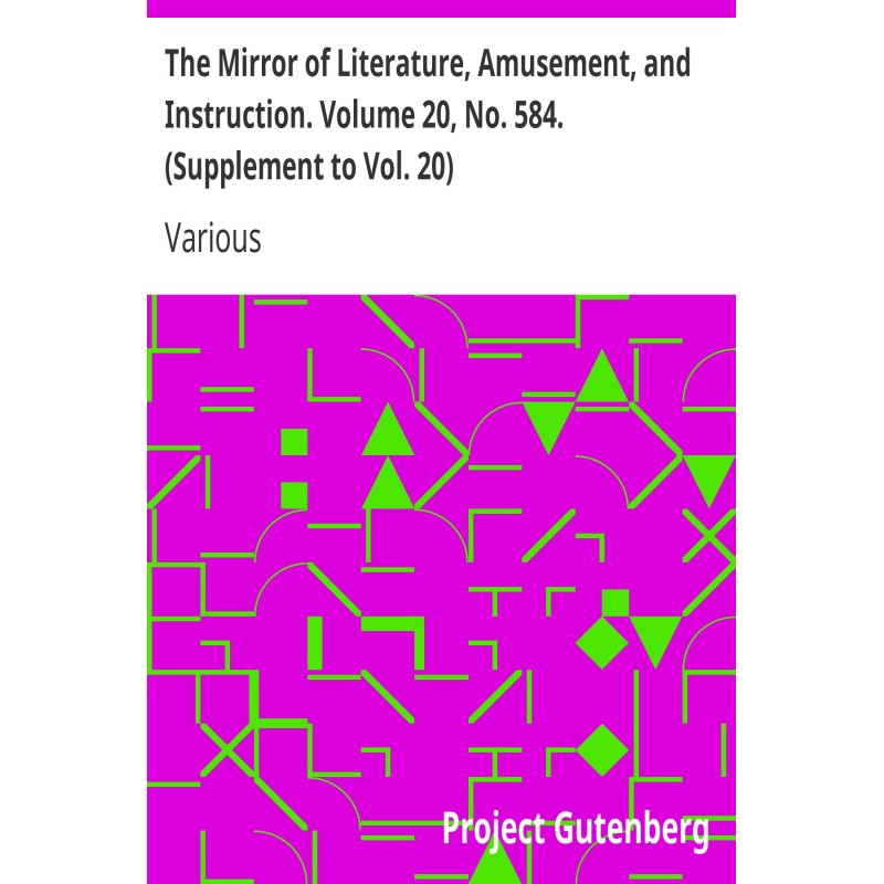 The Mirror of Literature,...