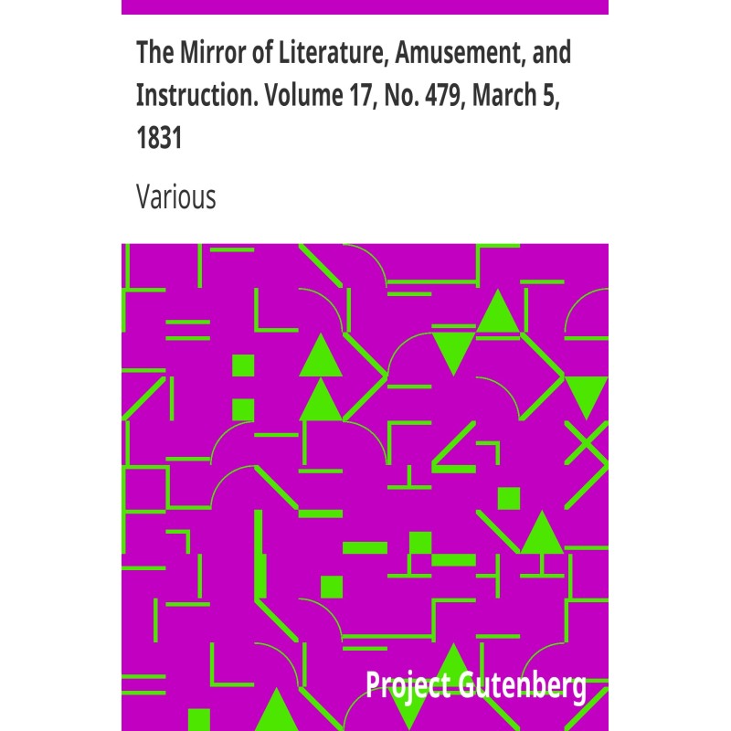 The Mirror of Literature,...
