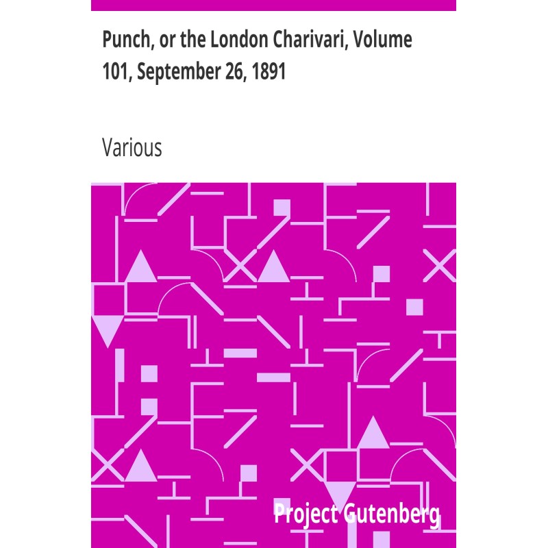 Punch, or the London...