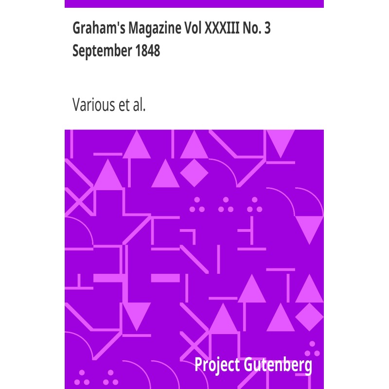 Журнал Грэма, том XXXIII, №...
