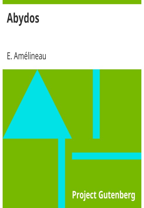 Абідос Земля та її люди, 1906