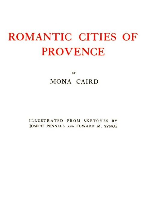 Romantic Cities of Provence