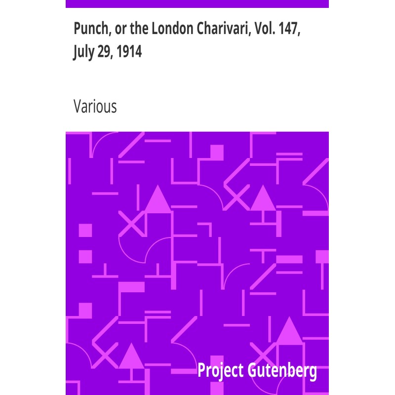 Punch, or the London...