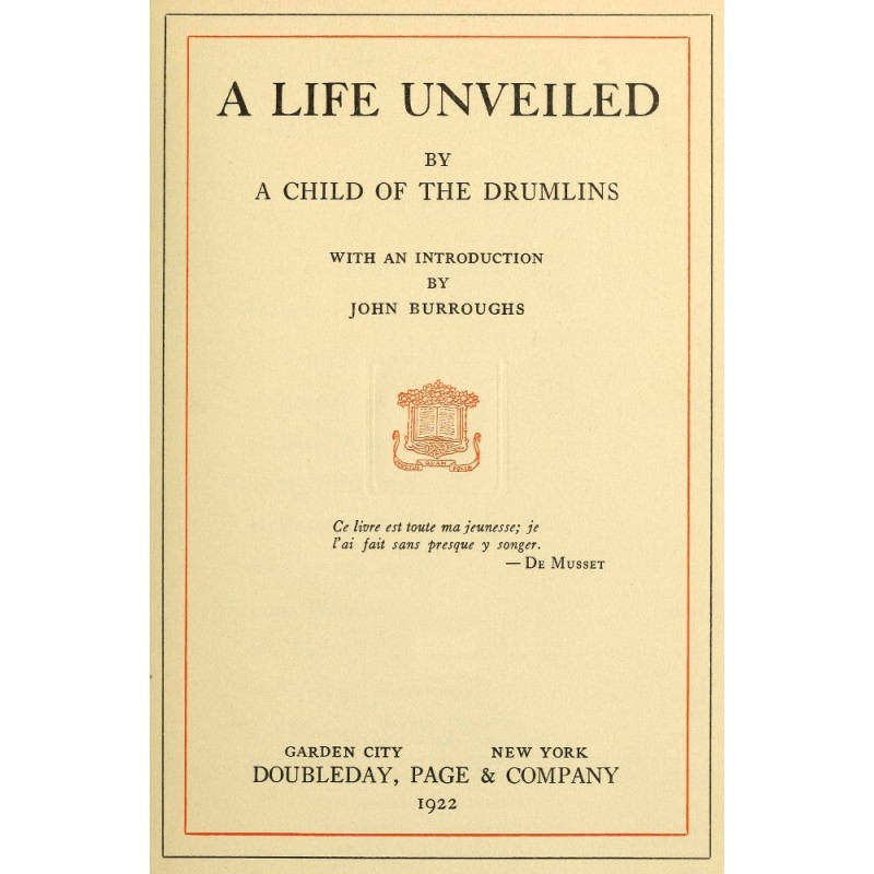 A Life Unveiled, by a Child...