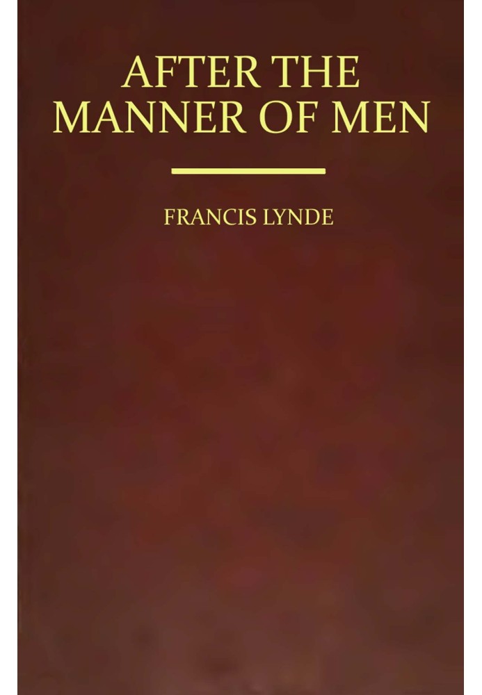 After the Manner of Men