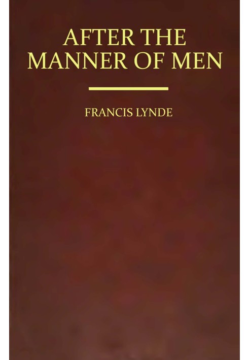 After the Manner of Men