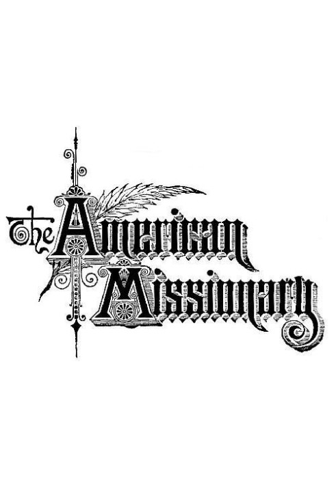 The American Missionary — Volume 52, No. 01, March, 1898