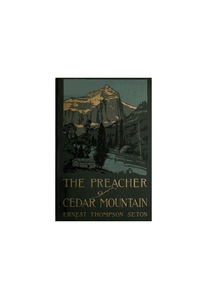 The Preacher of Cedar Mountain: A Tale of the Open Country