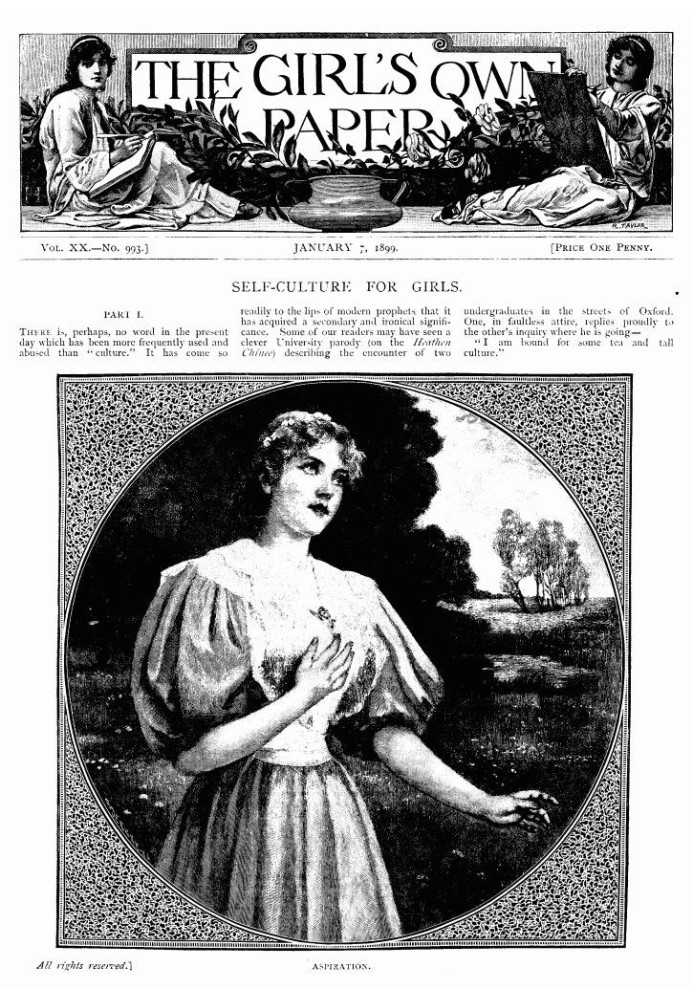 The Girl's Own Paper, Vol. XX, No. 993, January 7, 1899