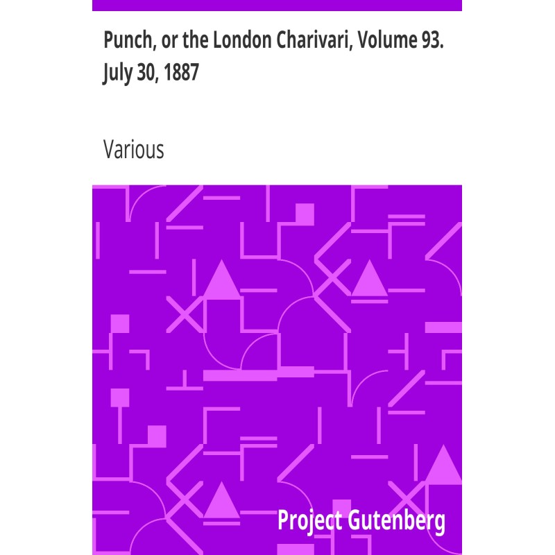 Punch, or the London...