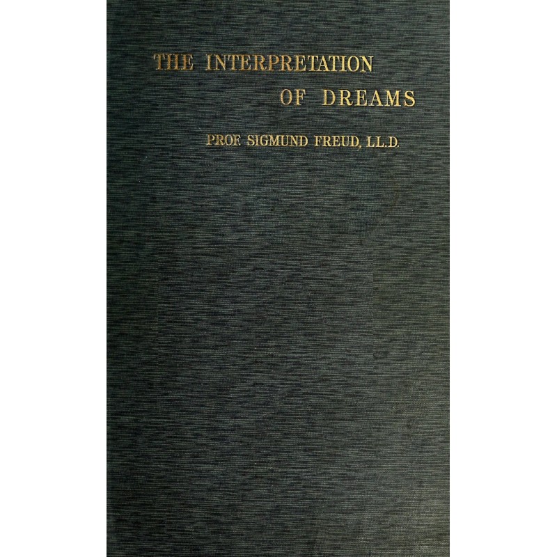 The Interpretation of Dreams