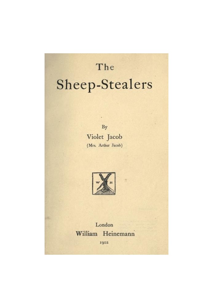 The Sheep-Stealers