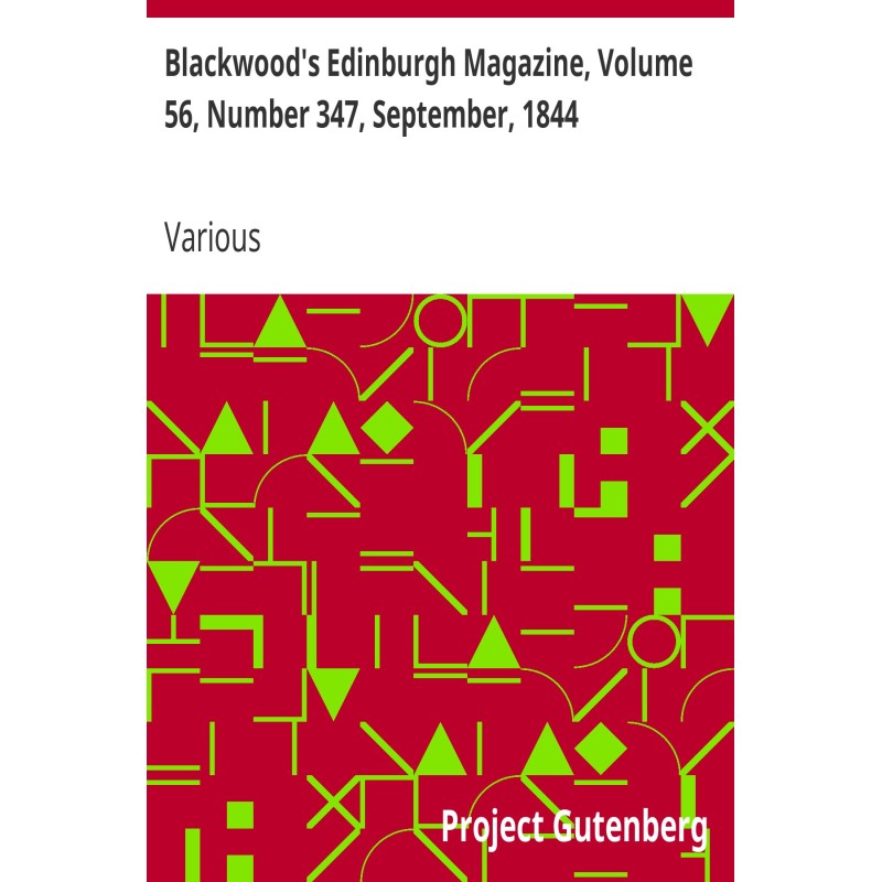 Blackwood's Edinburgh...