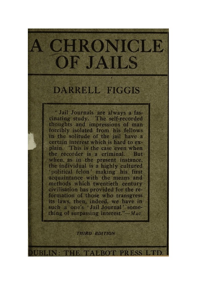 A Chronicle of Jails