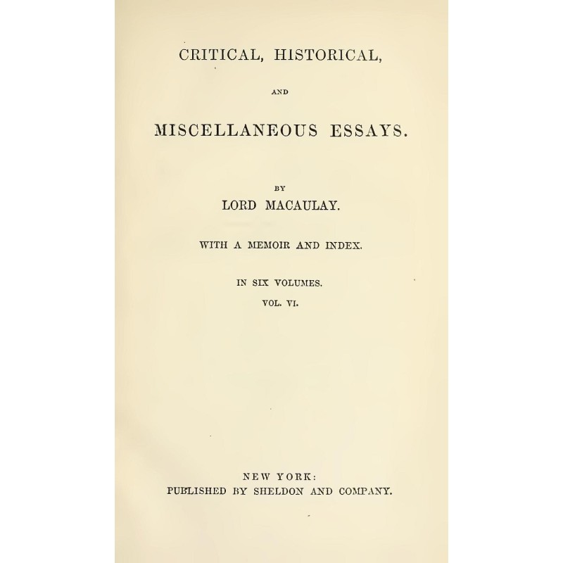 Critical, Historical, and...
